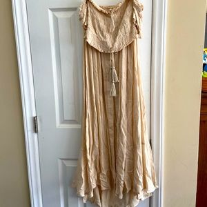 Bohemian beach set (top and skirt)